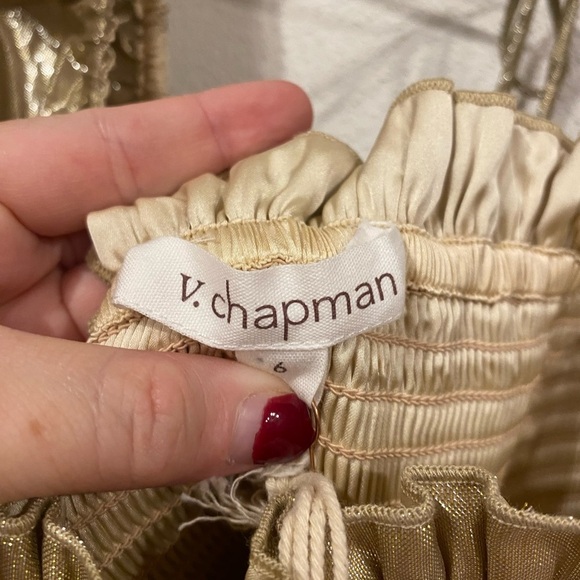 NWT V. Chapman Leilani Blouse Size 6 - Picture 4 of 6